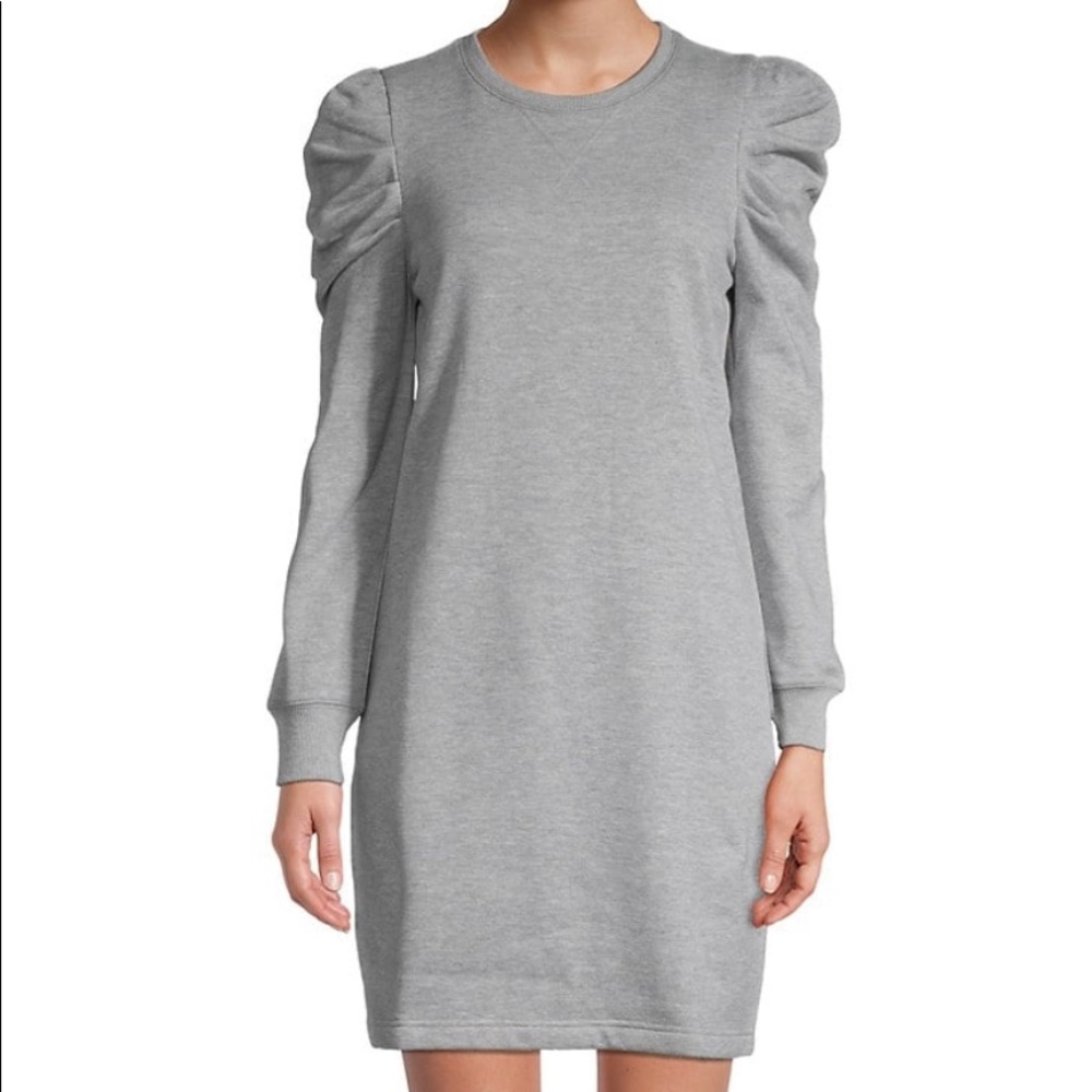 Rebecca Minkoff Puff Sleeve Sweatshirt Dress